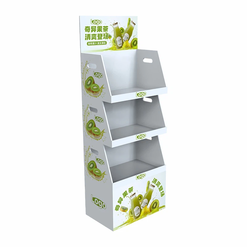 Expositor de bebidas de cartón