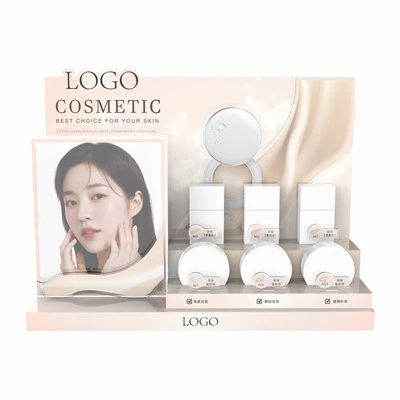 Exhibición de mostrador de acrílico