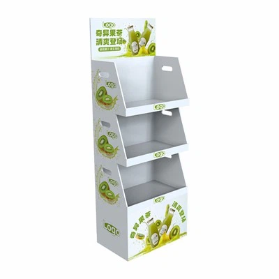 Expositor de bebidas de cartón