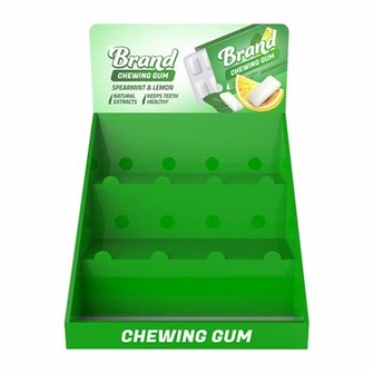 Mostrador de cartón