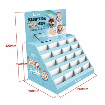 Soportes de exhibición de cartón